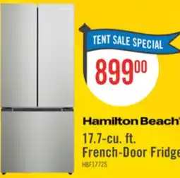 The Brick Hamilton Beach 30 17.7 Cu. Ft French Door Refrigerator with Bottom Freezer - HBF1772 offer