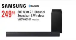 The Brick SAMSUNG B-Series 2.1 Channel Soundbar with Wireless Subwoofer (HW-B550F/ZC) offer