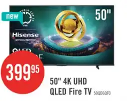 The Brick HISENSE 50 QD6QF QLED 4K UHD Smart Fire TV (50QD6QF) offer