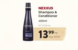 Marche Leo's NEXXUS Shampoo & Conditioner offer