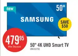 The Brick SAMSUNG 50 U7900F Crystal UHD 4K Smart Tizen OS TV (UN50U7900FFXZC) - 2025 Model offer