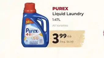 Marche Leo's PUREX Liquid Laundry offer
