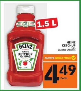 Food Basics Heinz Ketchup offer