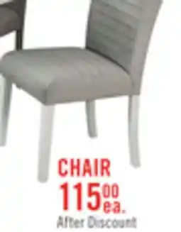 The Brick Garbo Dining Chair with Velvet Fabric, Wood - Grey offer