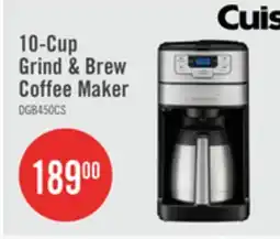 The Brick Cuisinart 10-Cup Grind and Brew Coffee Maker - DGB-450C offer