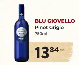 Marche Leo's BLU GIOVELLO Pinot Grigio offer