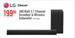 The Brick LG 2.1 CH Bluetooth Dolby Digital Soundbar with Wireless Subwoofer (S40T.DCANLLK) offer