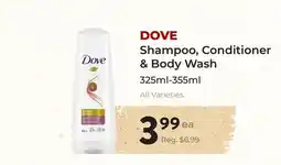 Marche Leo's DOVE Shampoo, Conditioner & Body Wash offer