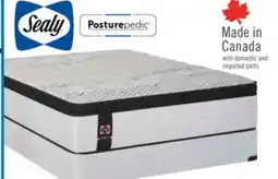 The Brick Sealy Posturepedic Plus 1000 Series Bronson Eurotop Medium Queen Mattress offer
