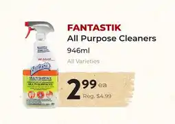 Marche Leo's FANTASTIK All Purpose Cleaners offer