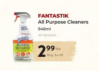 Marche Leo's FANTASTIK All Purpose Cleaners offer