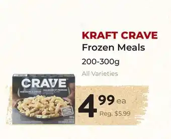 Marche Leo's KRAFT CRAVE Frozen Meals offer