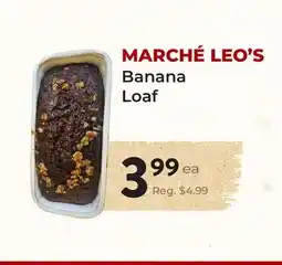 Marche Leo's MARCHÉ LEO'S Banana Loaf offer
