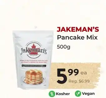 Marche Leo's JAKEMAN'S Pancake Mix offer
