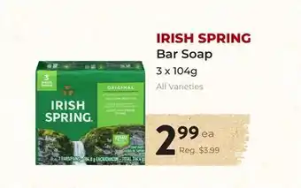 Marche Leo's IRISH SPRING Bar Soap offer