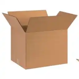 Staples Staples Brown Kraft Corrugated Box, 16 x 12 x 12 offer
