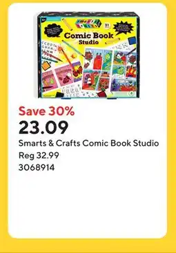 Staples Smarts & Crafts Comic Book Studio offer