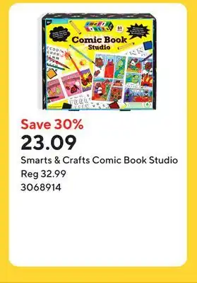 Staples Smarts & Crafts Comic Book Studio offer