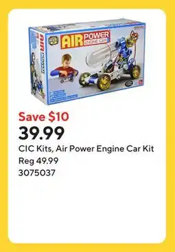 Staples CIC Kits, Air Power Engine Car Kit offer