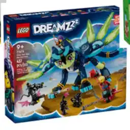 Staples LEGO DREAMZzz Zoey and Zian the Cat-Owl - 437 Pieces offer