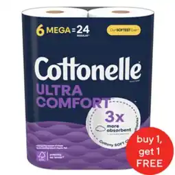 Staples Cottonelle Ultra ComfortCare Mega Roll Toilet Paper - 6 pk offer