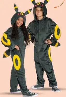 Party City Pokémon Umbreon Onesie Halloween Costume, Multi-Colour, Child, More Options Available offer