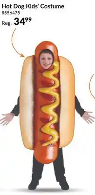 Party City Hot Dog Tunic Halloween Costume, Multi-Colour, Child, One Size offer