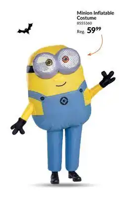 Party City Minion Bob Inflatable Halloween Costume, Multi-Colour, Child, Standard offer