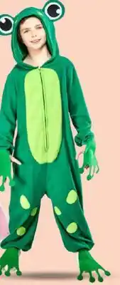 Party City Frog Onesie Halloween Costume with Webbed Mittens, Green, Child, More Options Available offer