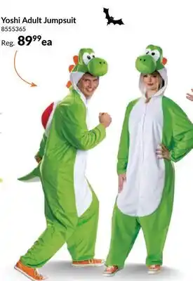 Party City Yoshi Jumpsuit Halloween Costume with Shell, Multicolor, Adult, More Options Available offer