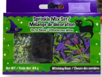 Party City Witching Hour Themed Sprinkle Mix Set, 84-g, 3-pk, Candy for Halloween offer