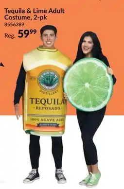 Party City Tequila & Lime Couple Halloween Costume, Multi-Colour, Adult, More Options Available offer