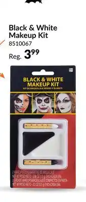 Party City Face Makeup Crayon Stick & Cream, Black/White, One Size, Costume Accessory for Halloween offer