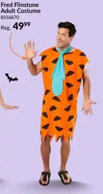 Party City Fred Flintstone Halloween Costume with Necktie, Multi-Colour, Adult, X-Large offer