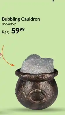 Party City Gemmy Bubbling Cauldron with Built-in LEDs, Multicoloured offer