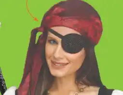 Party City Bling Pirate Eyepatch Costume Accessory, Black, Adult, One Size offer