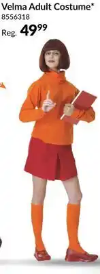 Party City Scooby Doo Velma Halloween Costume, Orange/Red. Adult, Standard offer