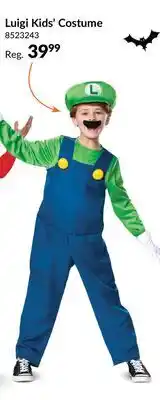 Party City Nintendo Super Mario Brothers Luigi Halloween Costume, Kids, More Options Available offer