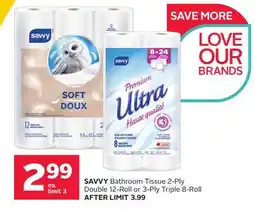 Rexall SAVVY Bathroom Tissue 2-Ply offer