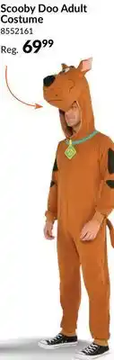 Party City Adult Scooby Doo Dog Brown Jumpsuit Halloween Costume with Hood, More Options Available offer