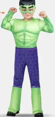 Party City Hulk Toddler Padded Jumpsuit Halloween Costume, 3-4T offer