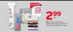 Rexall KIT Cotton, Implements, Makeup Sponges, Cosmetic or Hair Accessories offer