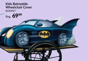 Party City Kids' DC Batman Blue Batmobile Wheelchair Cover Adaptive Halloween Costume, One Size offer