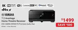 Visions Electronics YAMAHA 7.2 Avantage Home Theatre Receiver offer