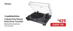 Visions Electronics 3 Speed Fully Manual Direct Drive Turntable offer