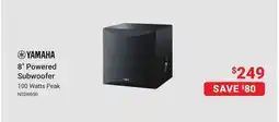 Visions Electronics YAMAHA 8 Powered Subwoofer offer