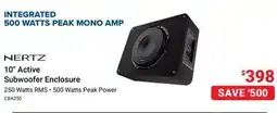Visions Electronics NERTZ 10 Active Subwoofer Enclosure offer