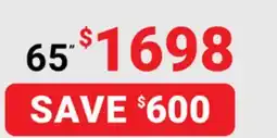 Visions Electronics LG 65 OLED Smart TV offer