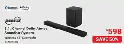 Visions Electronics 3.1.-Channel Dolby Atmos Soundbar System Wireless 6.5 Subwoofer offer