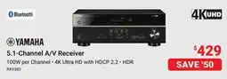 Visions Electronics Yamaha 5.1-Channel A/V Receiver offer